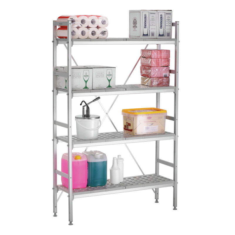 Kit 4 shelf system, B1070 Bartscher - Optimal professional storage Kit 4 shelf system, B1070 Bartscher - Optimal professional storage