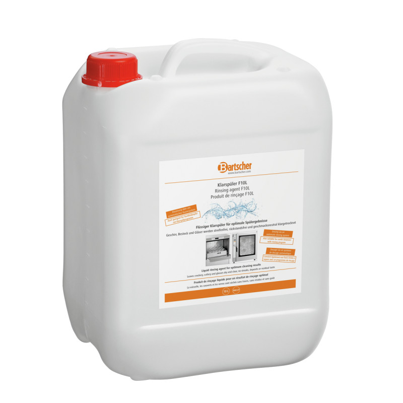 Bartscher Rinse Aid 10L: Effective and fast washing in professional kitchens Bartscher Rinse Aid 10L: Effective and fast washing in professional kitchens
