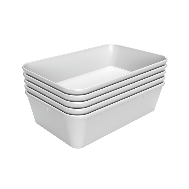 Presentation dish 80W-190x300 in white melamine - Bartscher Presentation dish 80W-190x300 in white melamine - Bartscher
