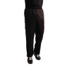 Köögipüksid Easyfit Must Tefloniga - Suurus S - Whites Chefs Clothing - Fourniresto