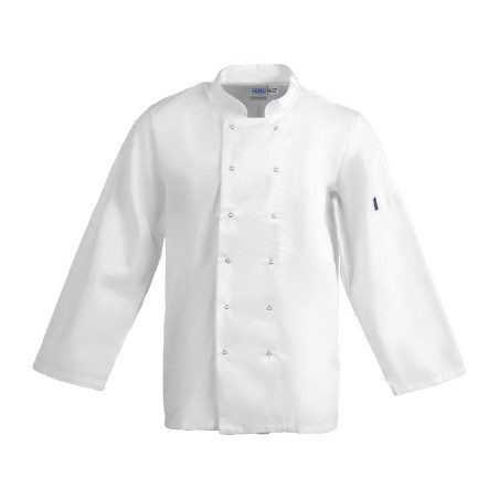 Kokandusvest valge pikkade varrukatega Vegas - suurus XXL - Whites Chefs Clothing - Fourniresto