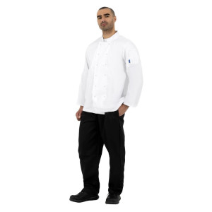 Kokandusvest valge pikkade varrukatega Vegas - suurus XXL - Whites Chefs Clothing - Fourniresto
