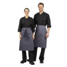 Serveerija hall antratsiitpolüesterpuuvillast esiliist 1000 x 700 mm - Whites Chefs Clothing - Fourniresto