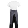 Serveerija hall antratsiitpolüesterpuuvillast esiliist 1000 x 700 mm - Whites Chefs Clothing - Fourniresto