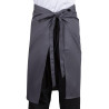 Serveerija hall antratsiitpolüesterpuuvillast esiliist 1000 x 700 mm - Whites Chefs Clothing - Fourniresto