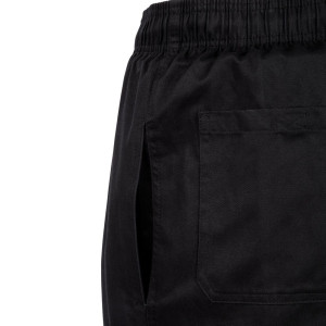 Kokanduspüksid Mixte Fit Cargo Must - Suurus L - Chef Works - Fourniresto