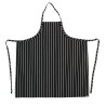 Mustvalgete triipudega premium-kvaliteediga põll - Chef Works - Fourniresto