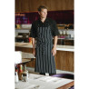 Mustvalgete triipudega premium-kvaliteediga põll - Chef Works - Fourniresto