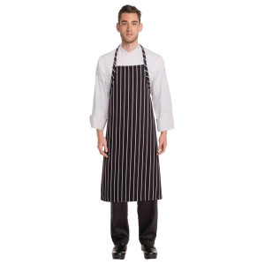 Mustvalgete triipudega premium-kvaliteediga põll - Chef Works - Fourniresto
