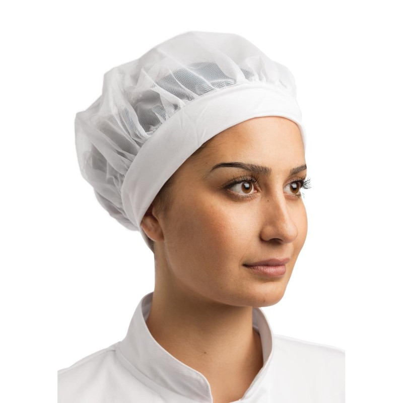Mugav valge peakate nailonist - universaalne suurus - Whites Chefs Clothing - Fourniresto Mugav valge peakate nailonist - universaalne suurus - Whites Chefs Clothing - Fourniresto
