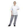 Köögipüksid Vegas segamini siniste ja valgete väikeste ruutudega - suurus XXL - Whites Chefs Clothing - Fourniresto