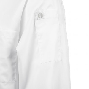 Kokandusvest valge pikkade varrukatega Calgary - suurus XL - Chef Works - Fourniresto