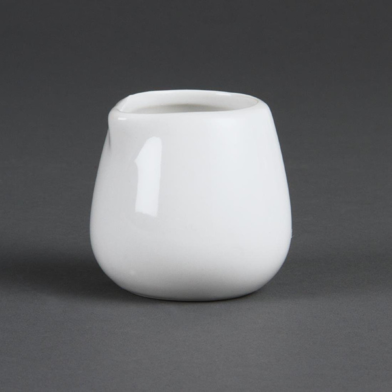 Milk Jug and Cream 228 ml - Set of 12 - Olympia - Fourniresto Milk Jug and Cream 228 ml - Set of 12 - Olympia - Fourniresto