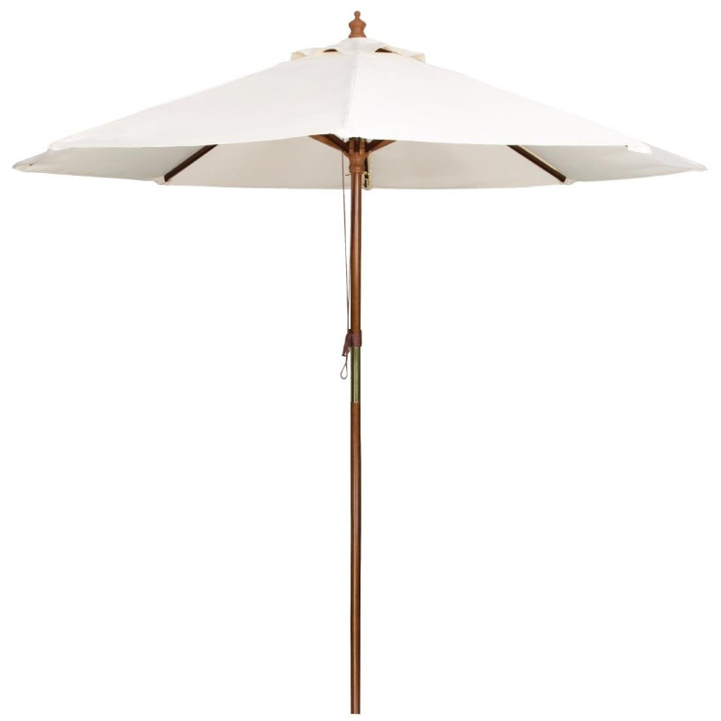 Umbrella Cream Round Ø 3 M - Bolero - Fourniresto Umbrella Cream Round Ø 3 M - Bolero - Fourniresto