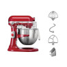 Professionaalne punane köögikombain 6,9 L - KitchenAid - Fourniresto