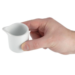 Valge piimakann 57 ml - 6 tk komplektis - Olympia - Fourniresto