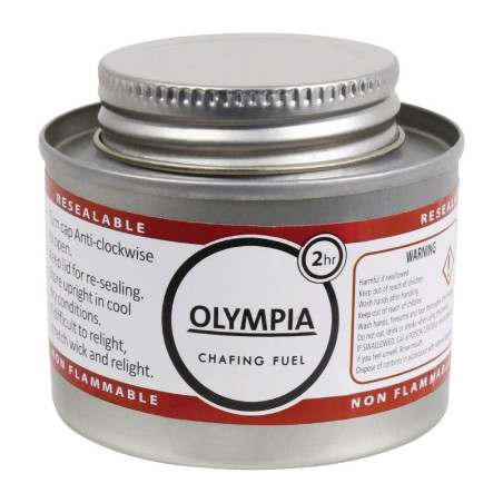 Põlevaine 2H Chafing Dishile - 12 tk komplektis - Olympia - Fourniresto