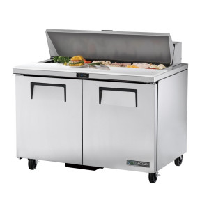 Roostevabast terasest ettevalmistuslett 2 ust 340 L - TRUE - Fourniresto