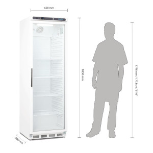 Positiivne valge külmleti 400 L - Polar - Fourniresto