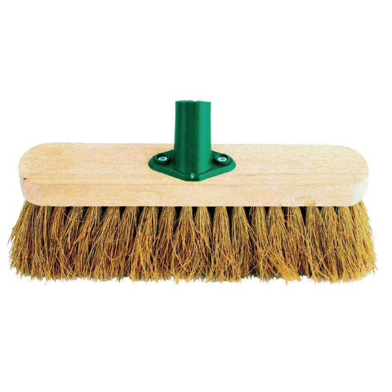 Tête De Balai Coco Souple En Bois 305 Mm - Jantex - Fourniresto Tête De Balai Coco Souple En Bois 305 Mm - Jantex - Fourniresto