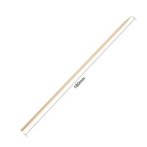 Puidust biolagunevad vardad 180 mm - 200 tk komplektis - Fiesta Green - Fourniresto