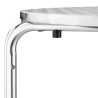 Ümmargune bistroolaulaud roostevabast terasest - Ø 700 mm - Bolero - Fourniresto