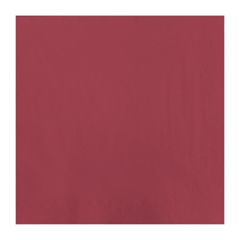 Paberist laudlina Bordeaux 2 kihti 300 x 300 mm - 1500 tükki komplektis - FourniResto - Fourniresto Paberist laudlina Bordeaux 2 kihti 300 x 300 mm - 1500 tükki komplektis - FourniResto - Fourniresto