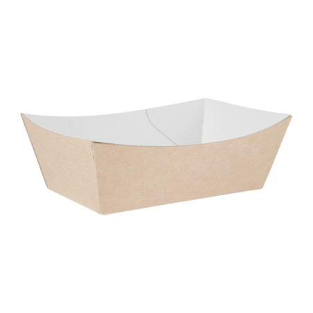 Väike komposteeritav kraftpaberist toidukarp 87 x 124 mm - 500 tk komplektis - Colpac - Fourniresto