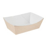 Väike komposteeritav kraftpaberist toidukarp 87 x 124 mm - 500 tk komplektis - Colpac - Fourniresto