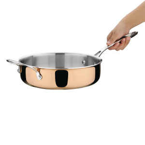 Vaskkann 3-kihiline induktsioon Ø 240 mm - Vogue - Fourniresto
