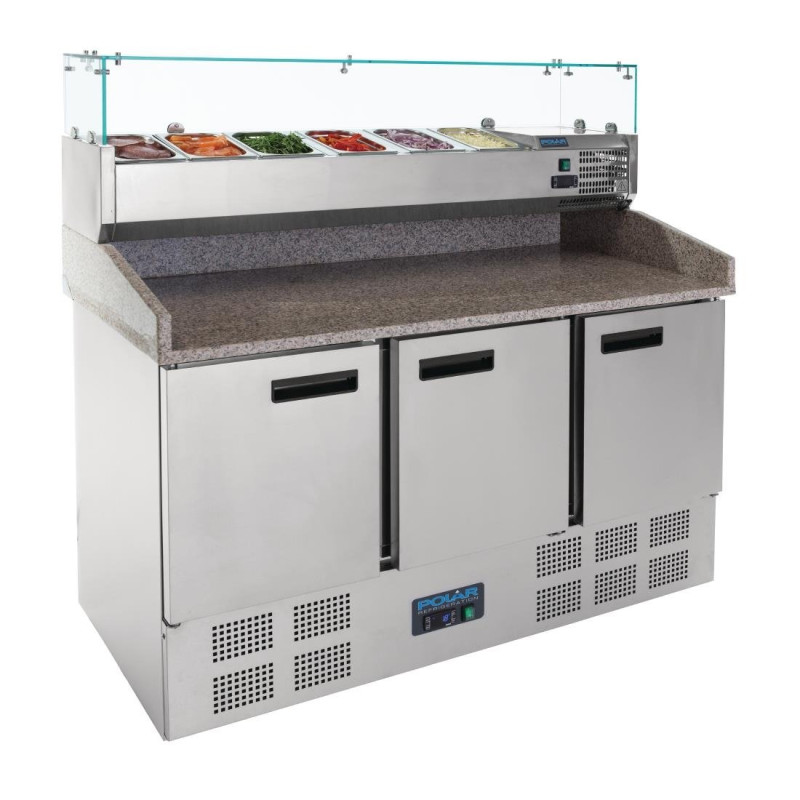 Pitsa ettevalmistuslett 3 ustega 368 L - Polar - Fourniresto Pitsa ettevalmistuslett 3 ustega 368 L - Polar - Fourniresto