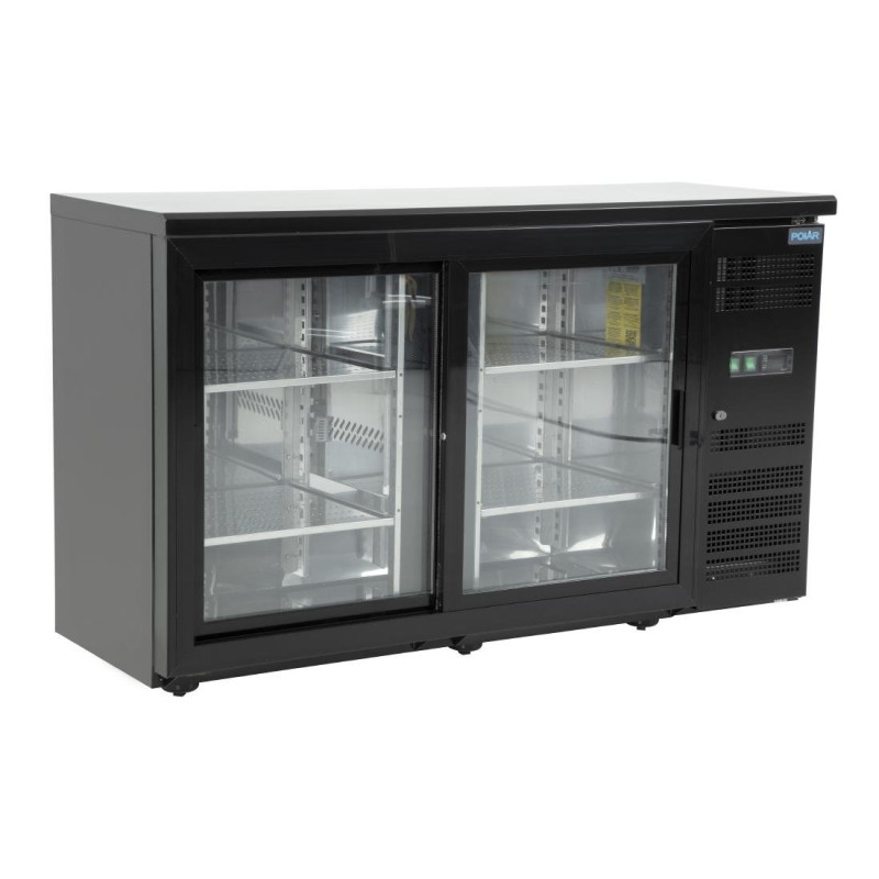 Arrière-Bar 2 Portes Coulissantes 350 L - Polar - Fourniresto Arrière-Bar 2 Portes Coulissantes 350 L - Polar - Fourniresto