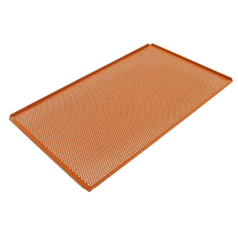 Perforated Non-Stick Cooking Tray 600 x 400 - Schneider - Fourniresto Perforated Non-Stick Cooking Tray 600 x 400 - Schneider - Fourniresto