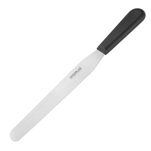Nuga spaatliga, tera otse roostevabast terasest 255 mm - Hygiplas - Fourniresto