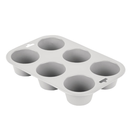 Plastikust painduv 6 muffini vorm - Vogue - Fourniresto