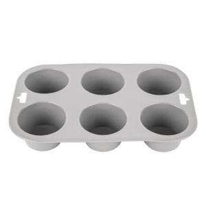 Plastikust painduv 6 muffini vorm - Vogue - Fourniresto