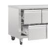 Table Réfrigérée Gn 1/1 Ventilée 8 Tiroirs Série U - 616 L - Polar