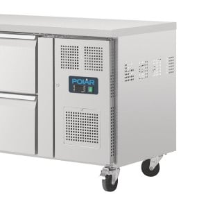 Refrigerated Table Gn 1/1 Ventilated 8 Drawers Series U - 616 L - Polar