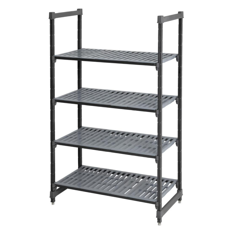Unit of 4 louvered shelves 540 x 1070 x 1830mm - Cambro - Fourniresto Unit of 4 louvered shelves 540 x 1070 x 1830mm - Cambro - Fourniresto