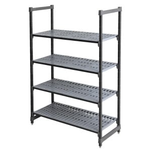 4-riiuline selge vaatega üksus 540 x 1370 x 1830mm - Cambro - Fourniresto