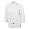Kokandusvest Chicago pikkade varrukatega valge M suurus - Whites Chefs Clothing - Fourniresto