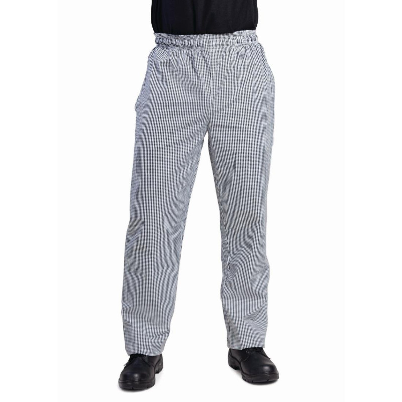 Köögi püksid Vegas mustvalgete väikeste ruutudega, suurus XXL - Whites Chefs Clothing - Fourniresto Köögi püksid Vegas mustvalgete väikeste ruutudega, suurus XXL - Whites Chefs Clothing - Fourniresto