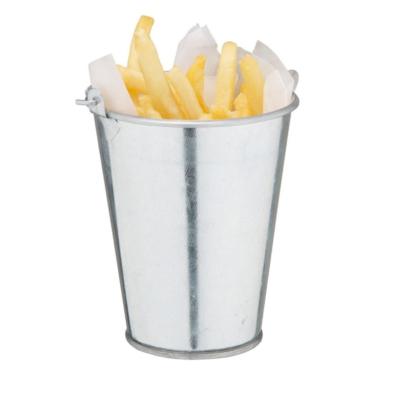 Round Steel Bucket - Olympia - Fourniresto Round Steel Bucket - Olympia - Fourniresto