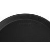 Serveerimisalus ümmargune libisemisvastase klaaskiust Camtread must Ø 280mm - Cambro - Fourniresto