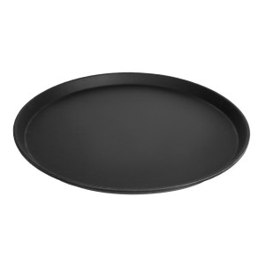 Serveerimisalus ümmargune libisemisvastase Camtread musta klaaskiust Ø 405mm - Cambro - Fourniresto