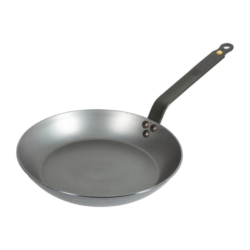 Poêle Induction en Acier Mineral - Ø 280mm - De Buyer Poêle Induction en Acier Mineral - Ø 280mm - De Buyer