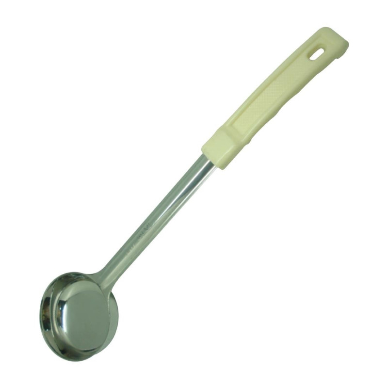 Stainless Steel Beige Ladle - 90ml - FourniResto Stainless Steel Beige Ladle - 90ml - FourniResto