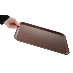 Lamineeritud sile Capri mahagon 430 mm - Cambro - Fourniresto