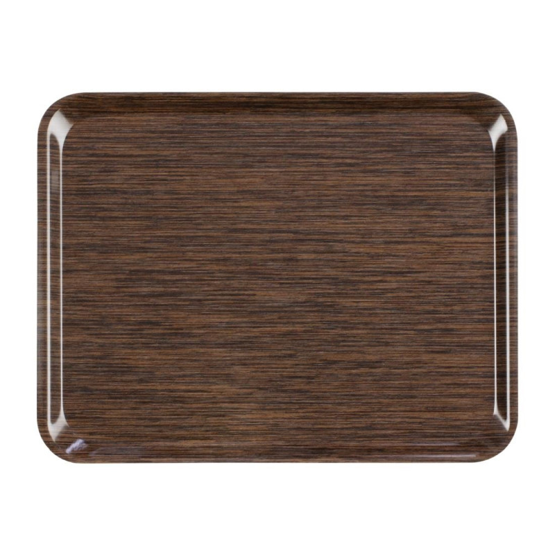 Plateau de Service en Mélamine Self 46x36cm Wengé - Roltex - Fourniresto Plateau de Service en Mélamine Self 46x36cm Wengé - Roltex - Fourniresto