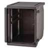 Esipaneeliga Epp eeslaadimiskonteiner reguleeritavate liuguritega - 155 L - Cambro